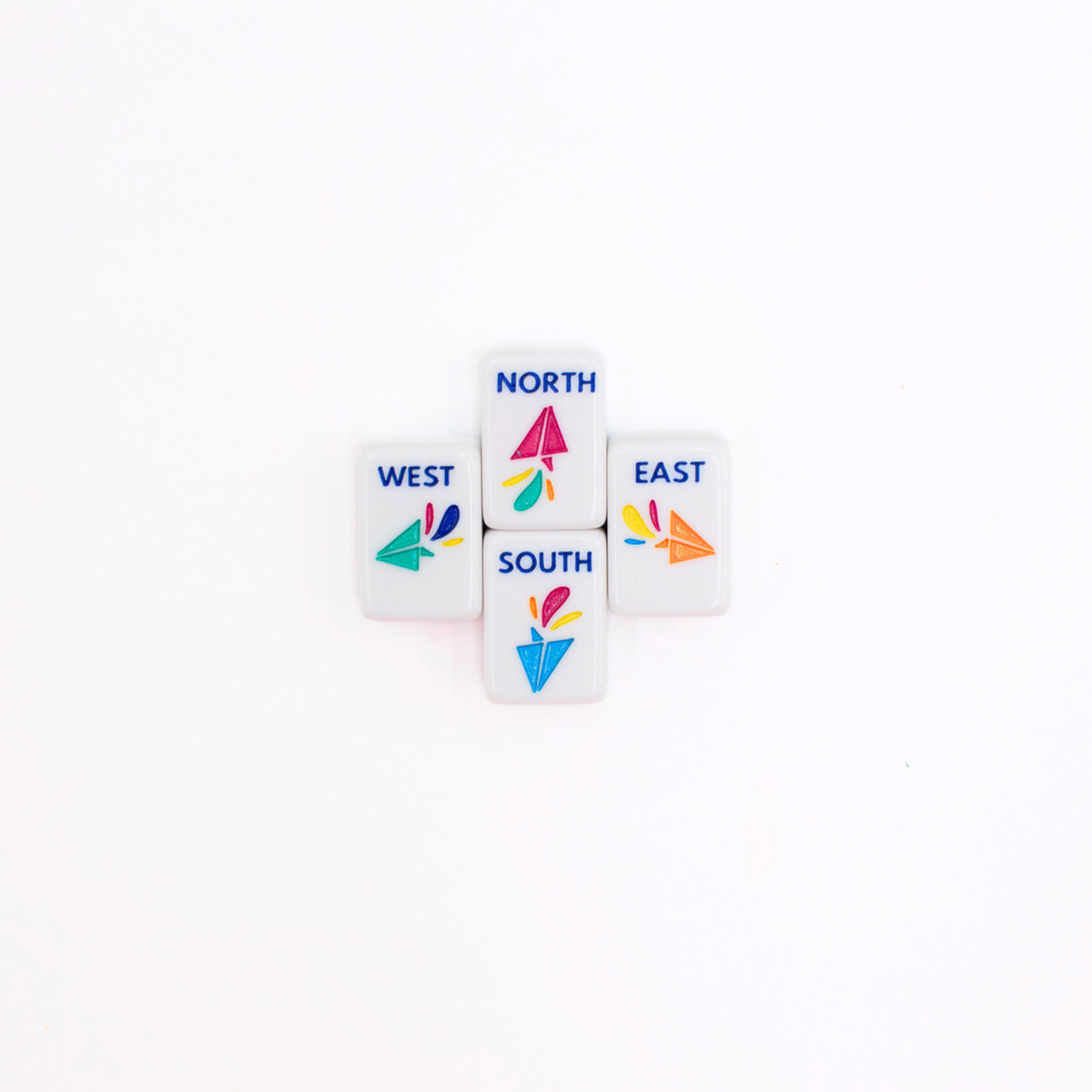 MINI TRAVEL MAHJONG  |  Mini Anywhere Series  |  White