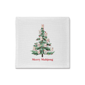 Cocktail Napkins (Set of 4) - Merry Mahjong Tree
