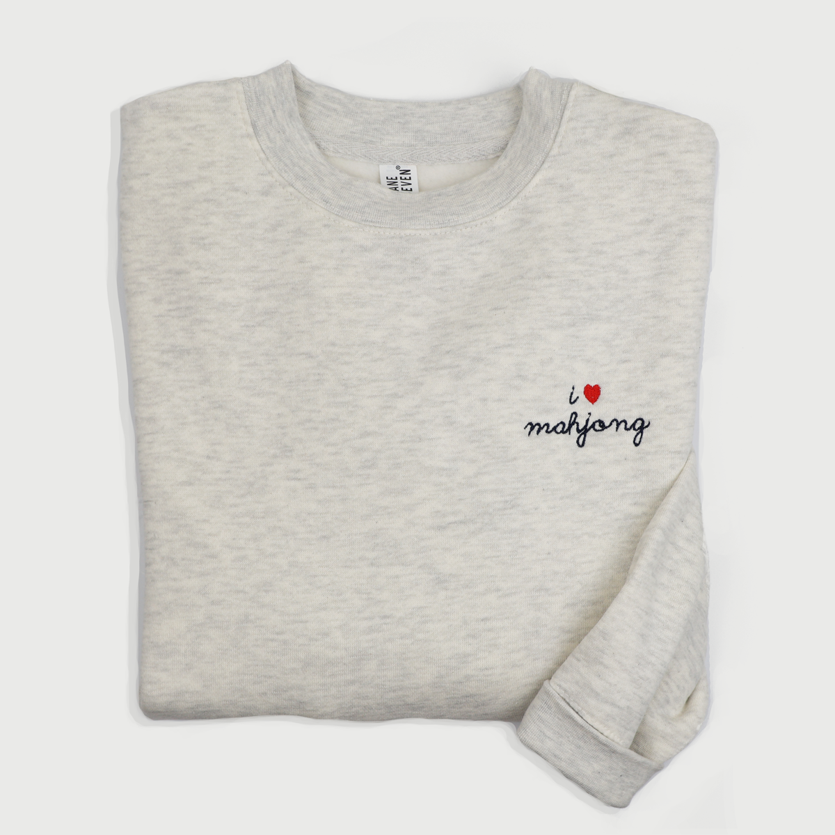 I heart Mahjong Crewneck Sweatshirt : Medium