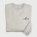 I heart Mahjong Crewneck Sweatshirt : Large