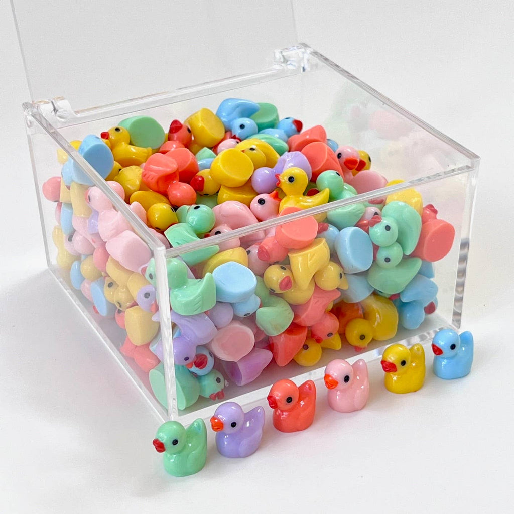 Little Colorful Ducks Miniature Figurines