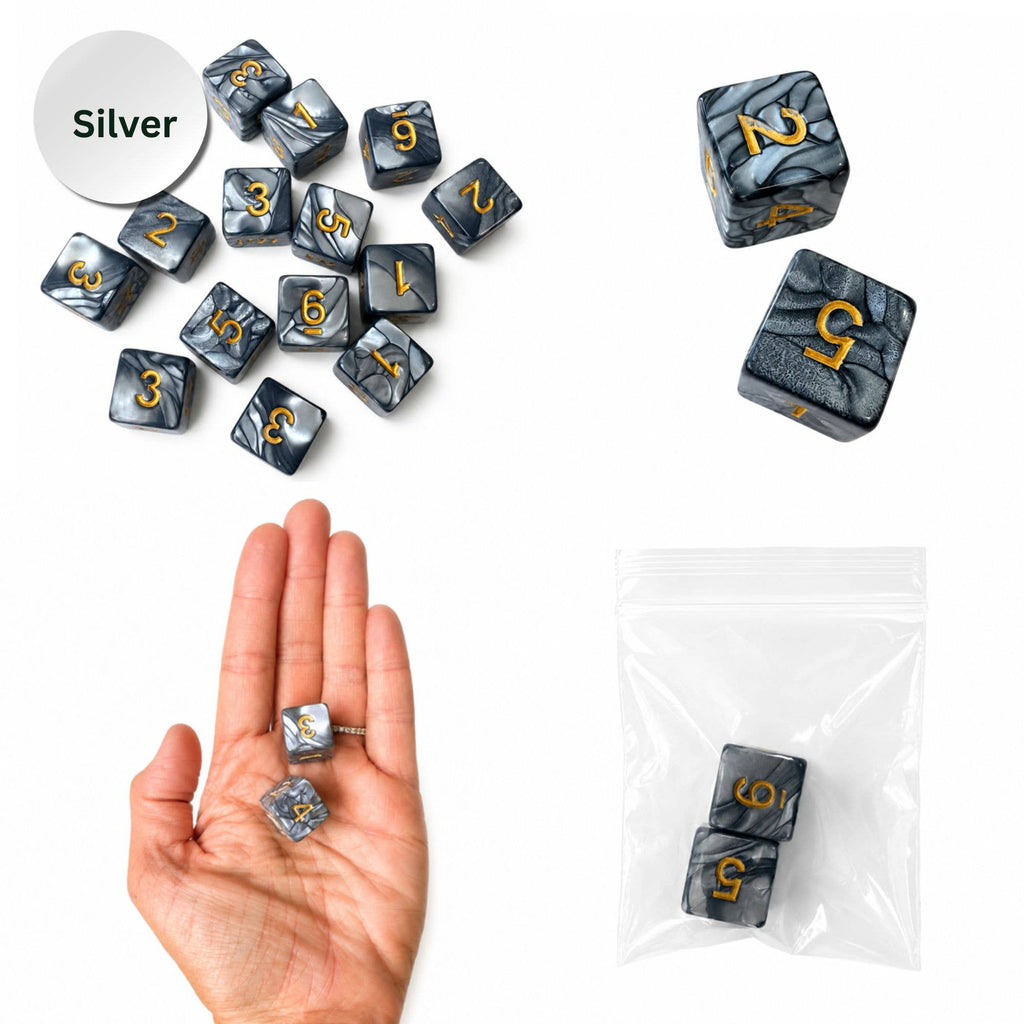 Pearl Dice Mahjong Specialty Dice Gift Ready: Jasper