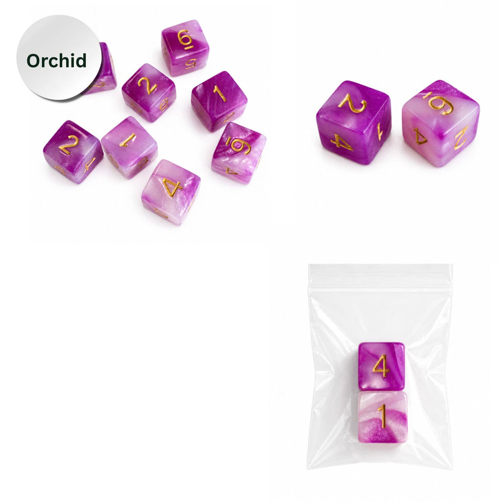 Pearl Dice Mahjong Specialty Dice Gift Ready: Jasper