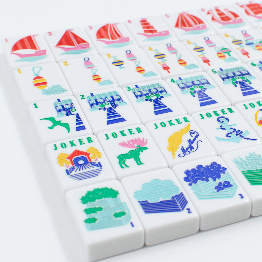 THE NEW ENGLAND SERIES | Mahjong with Nautical Flair