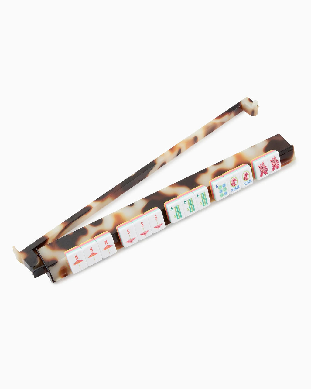 Blond Tortoise Rack and Pusher Set - OMM