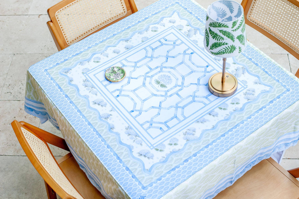 House of Hydrangea Mahjong Mat