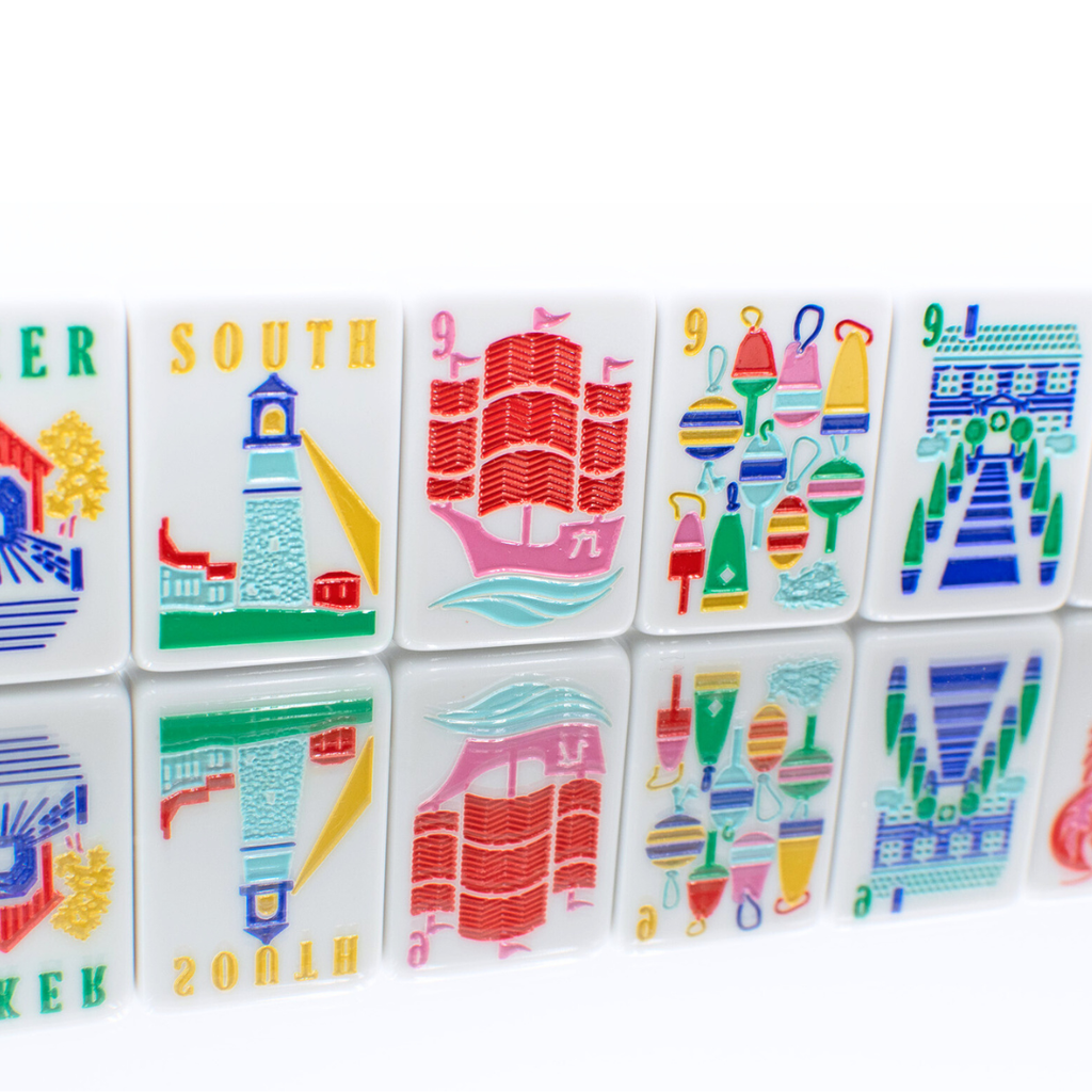 THE NEW ENGLAND SERIES | Mahjong with Nautical Flair