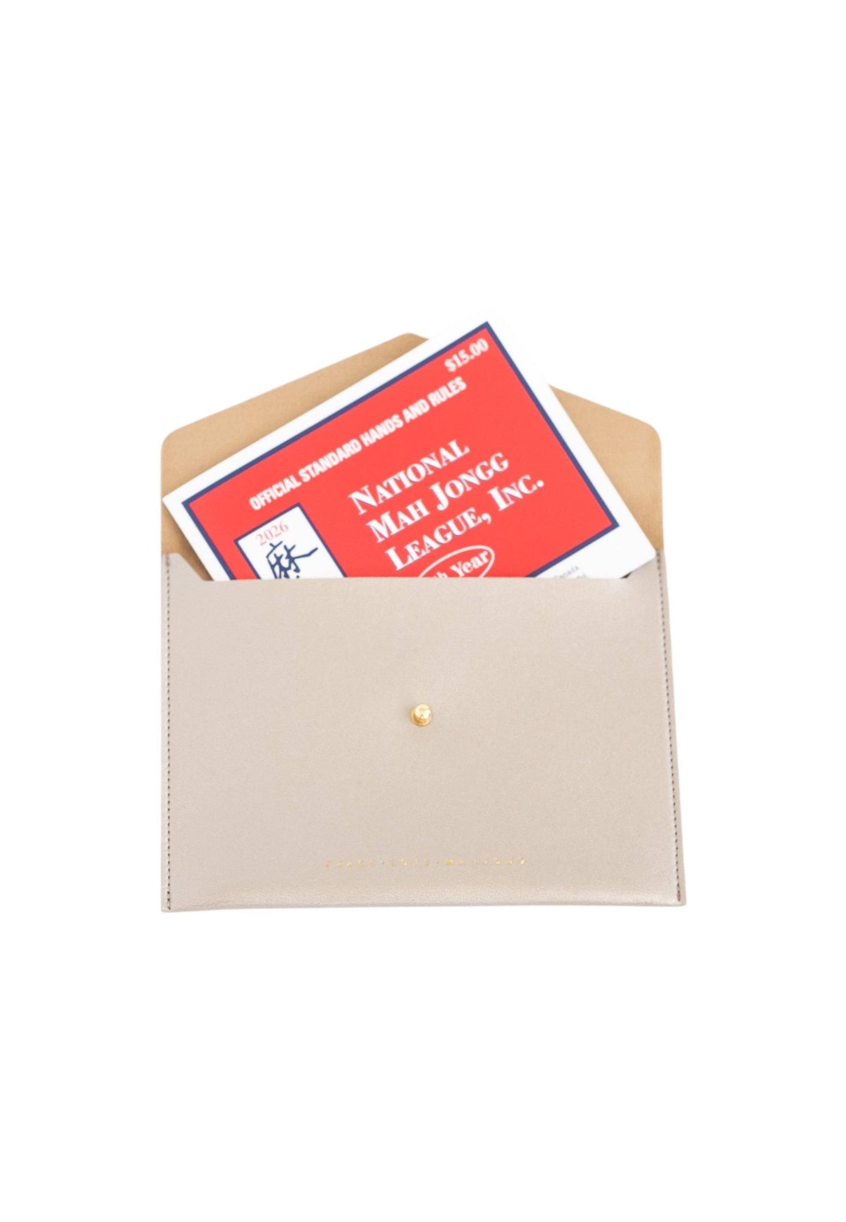 Card Clutch: Teal - Large Size