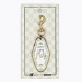 Let's Mahj Keychain Charm: White