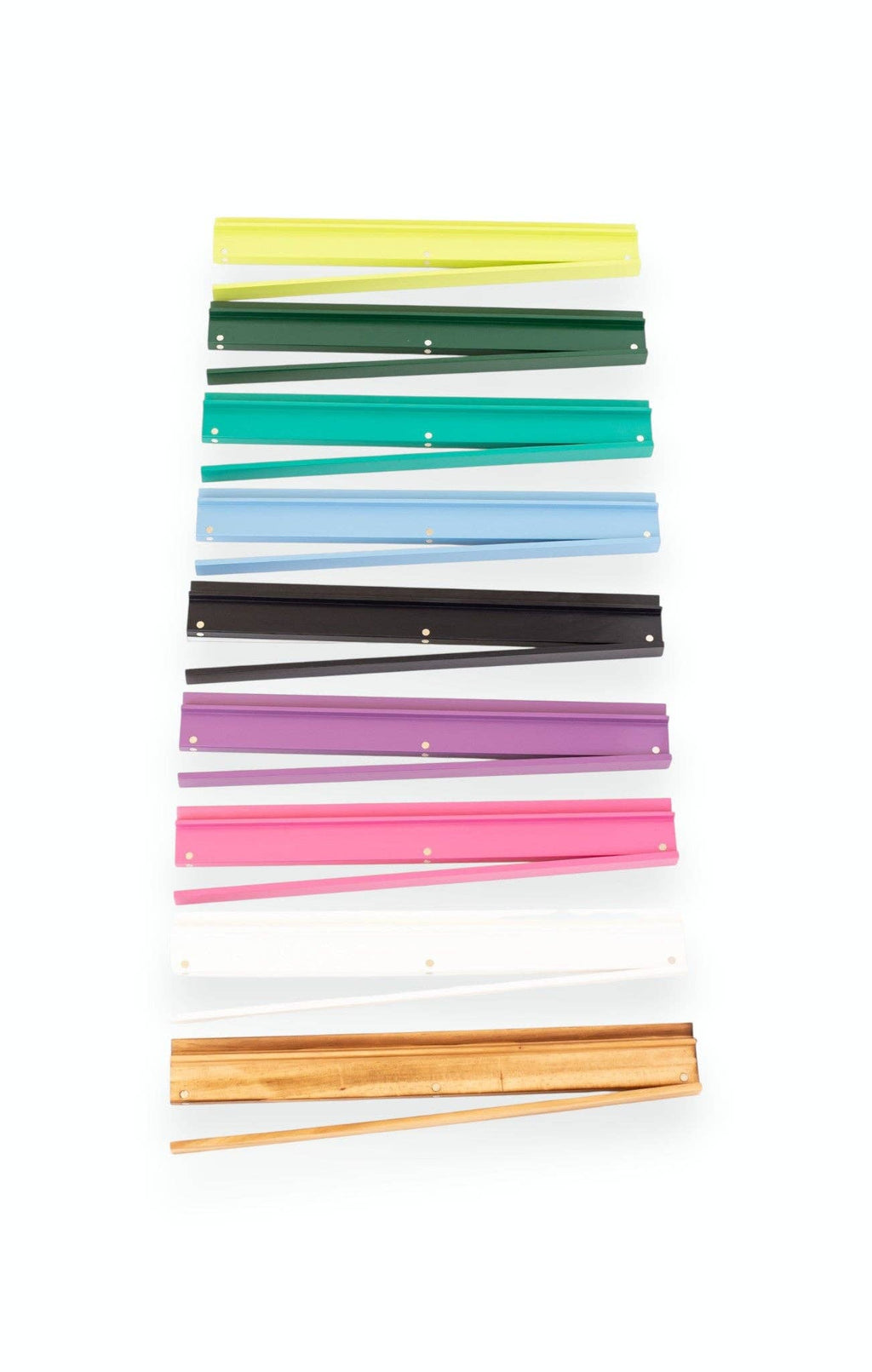 Mahjong Racks & Pushers (Set of 4): Light Pink