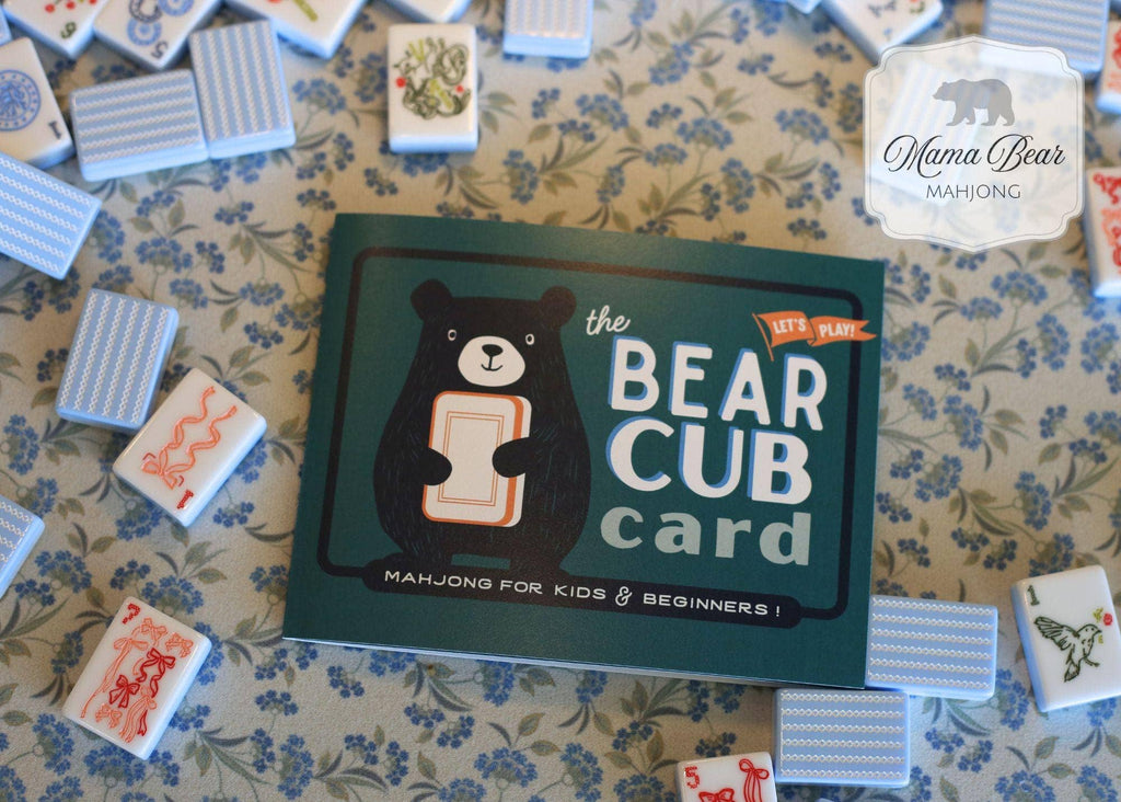 The Bear Cub Card: Mahjong for Kids and Beginners!
