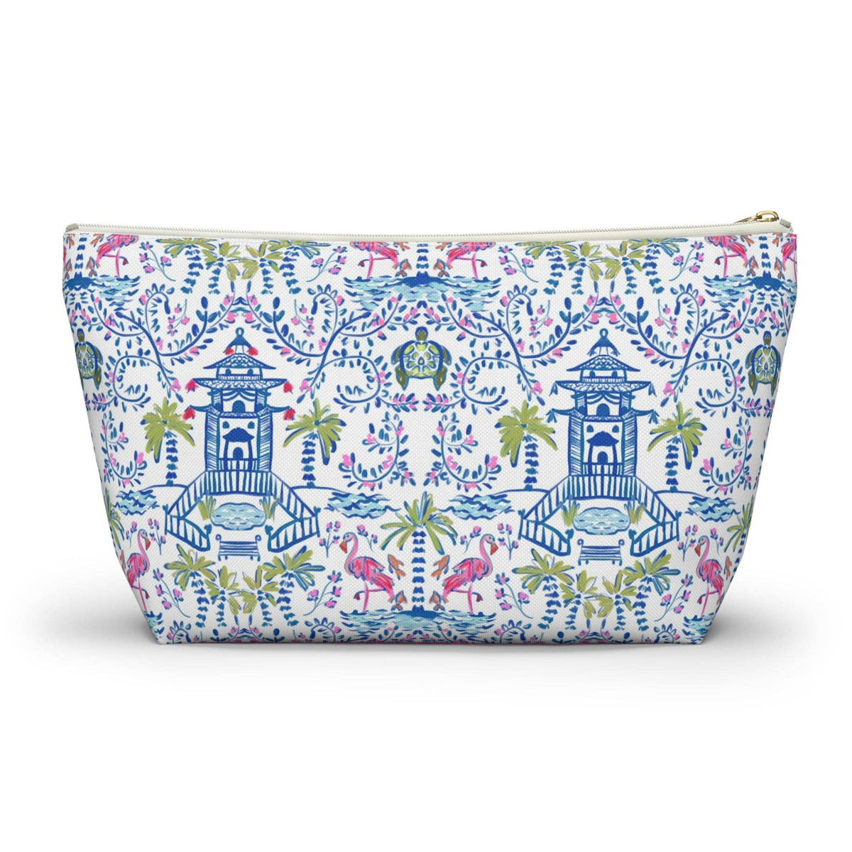 Britt Mills Mahjong Tile Pouch: Palm Beach