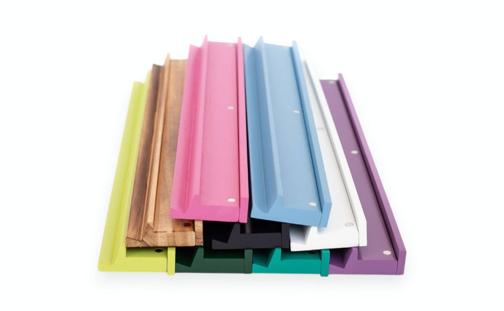 Mahjong Racks & Pushers (Set of 4): Light Pink