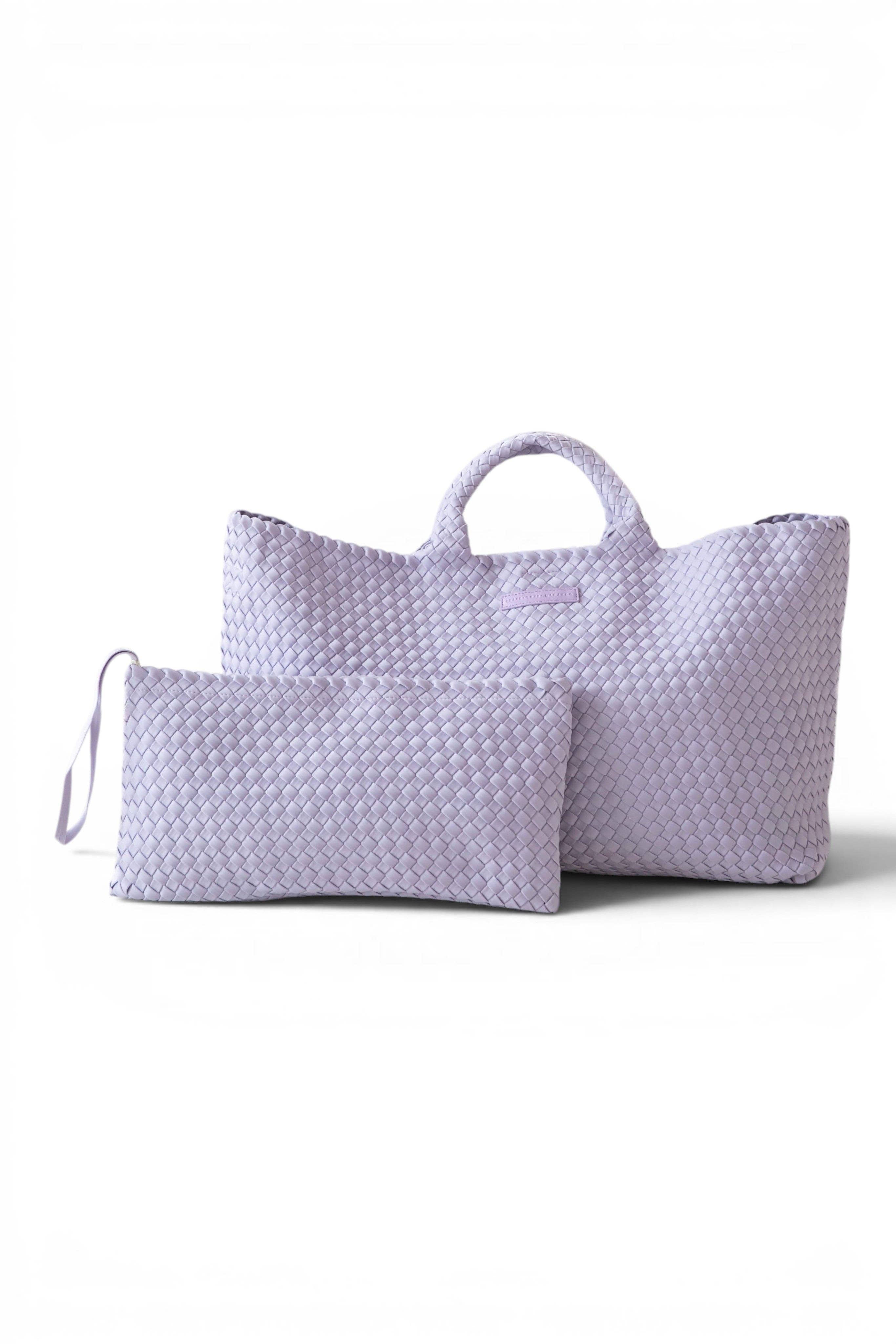 Mahjong Bag - Woven Carryall with Matching Tile Pouch: Peacock
