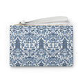 Britt Mills Mahjong Card Pouch (Faux-Leather): Palm Beach