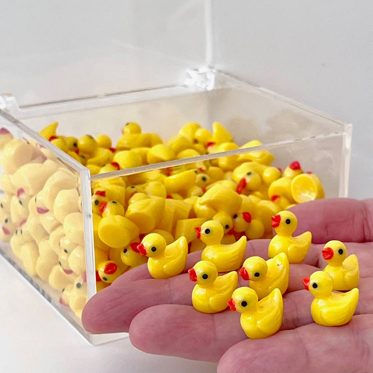 Little Yellow Ducks Miniature Figurines