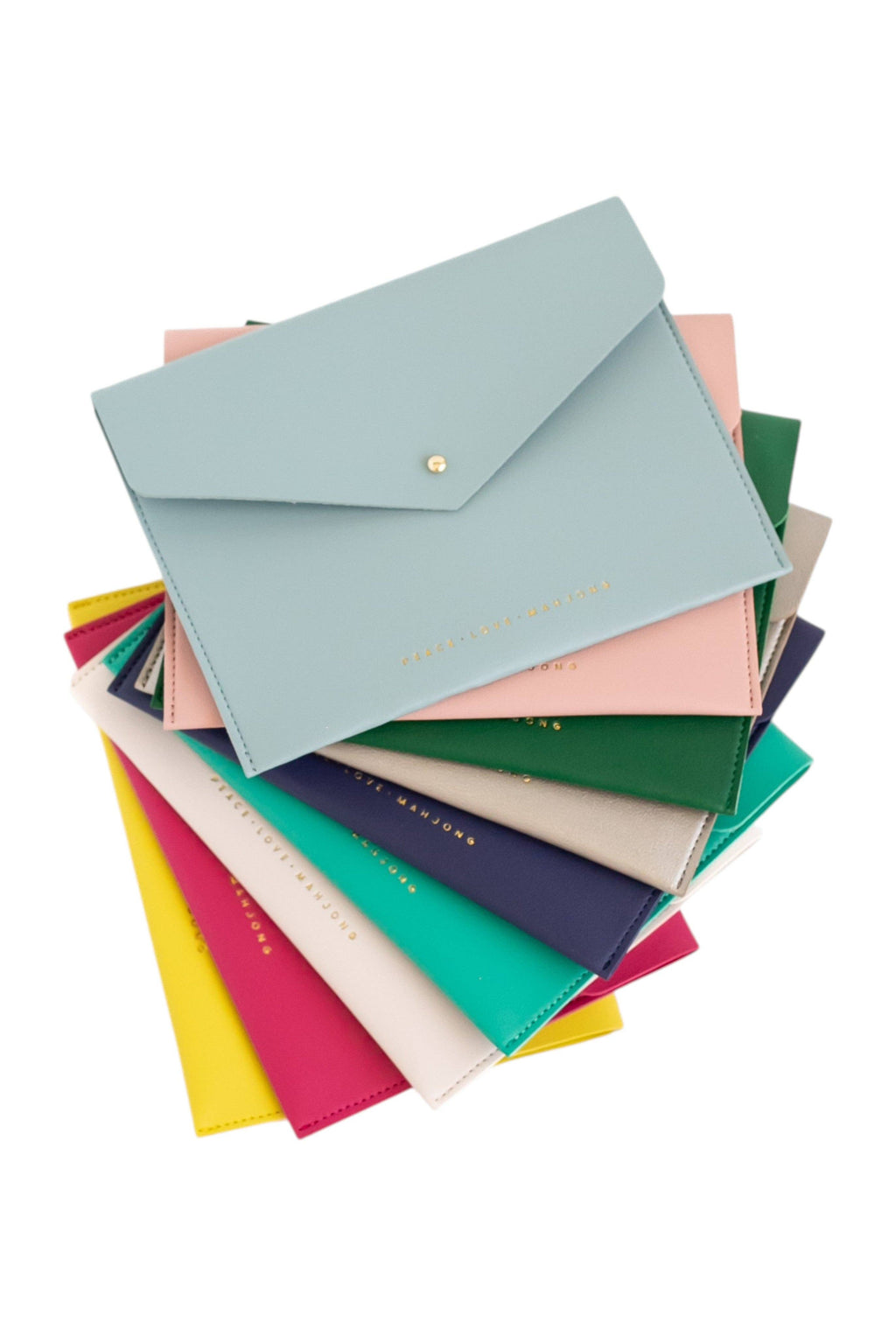 Card Clutch: Teal - Large Size