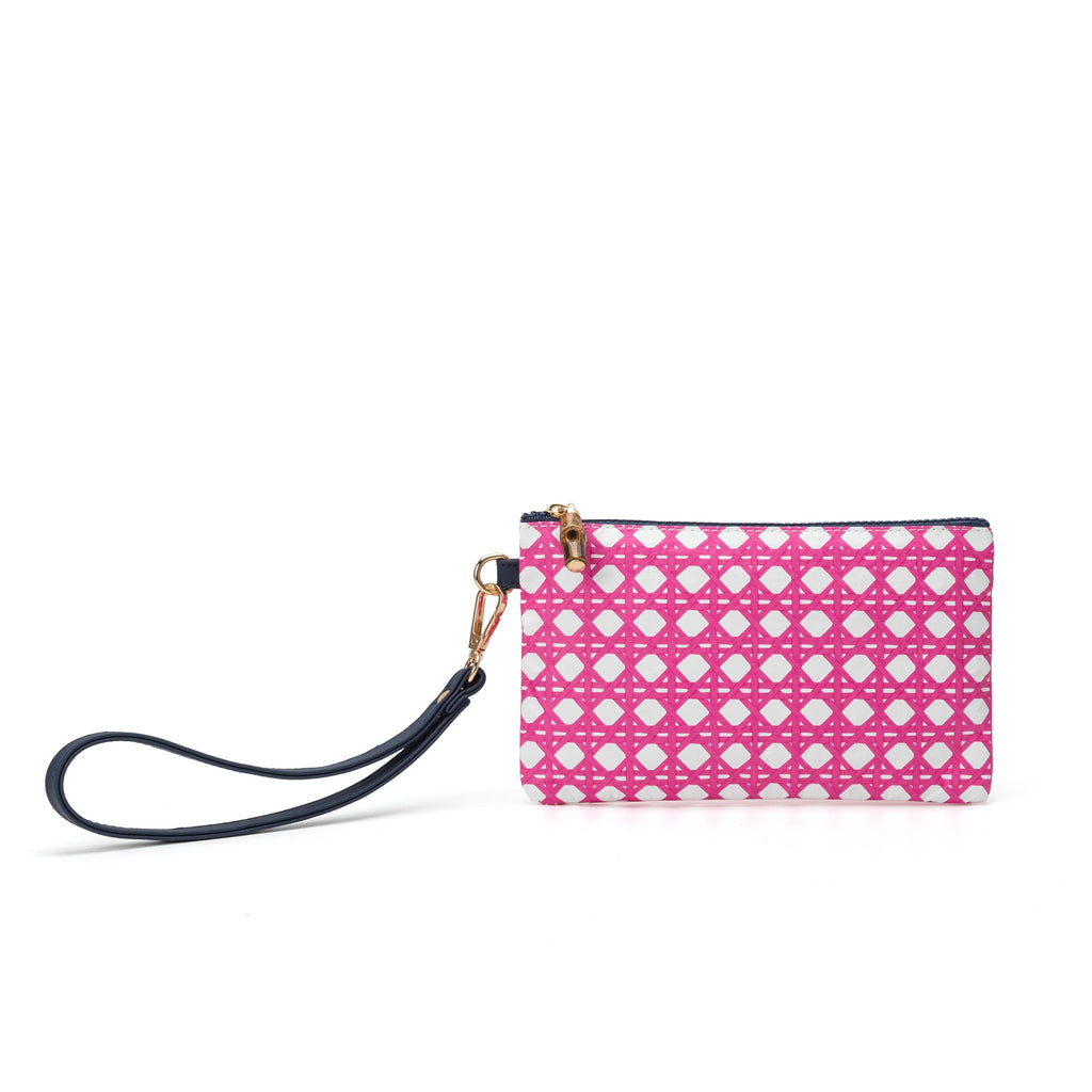 Wristlet: Pink Cane