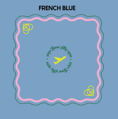 Mile High Mahj Club Travel Mats - French Blue - PLM