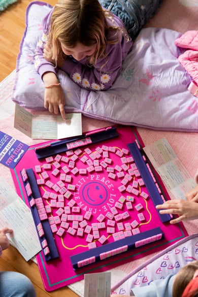 Little Mahj Pretty in Pink - Kids Mahjong Set - PLM